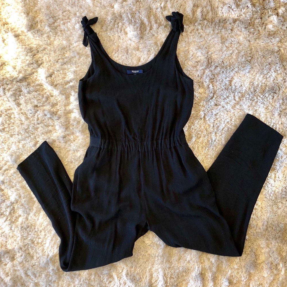 Madewell Black Jumpsuit